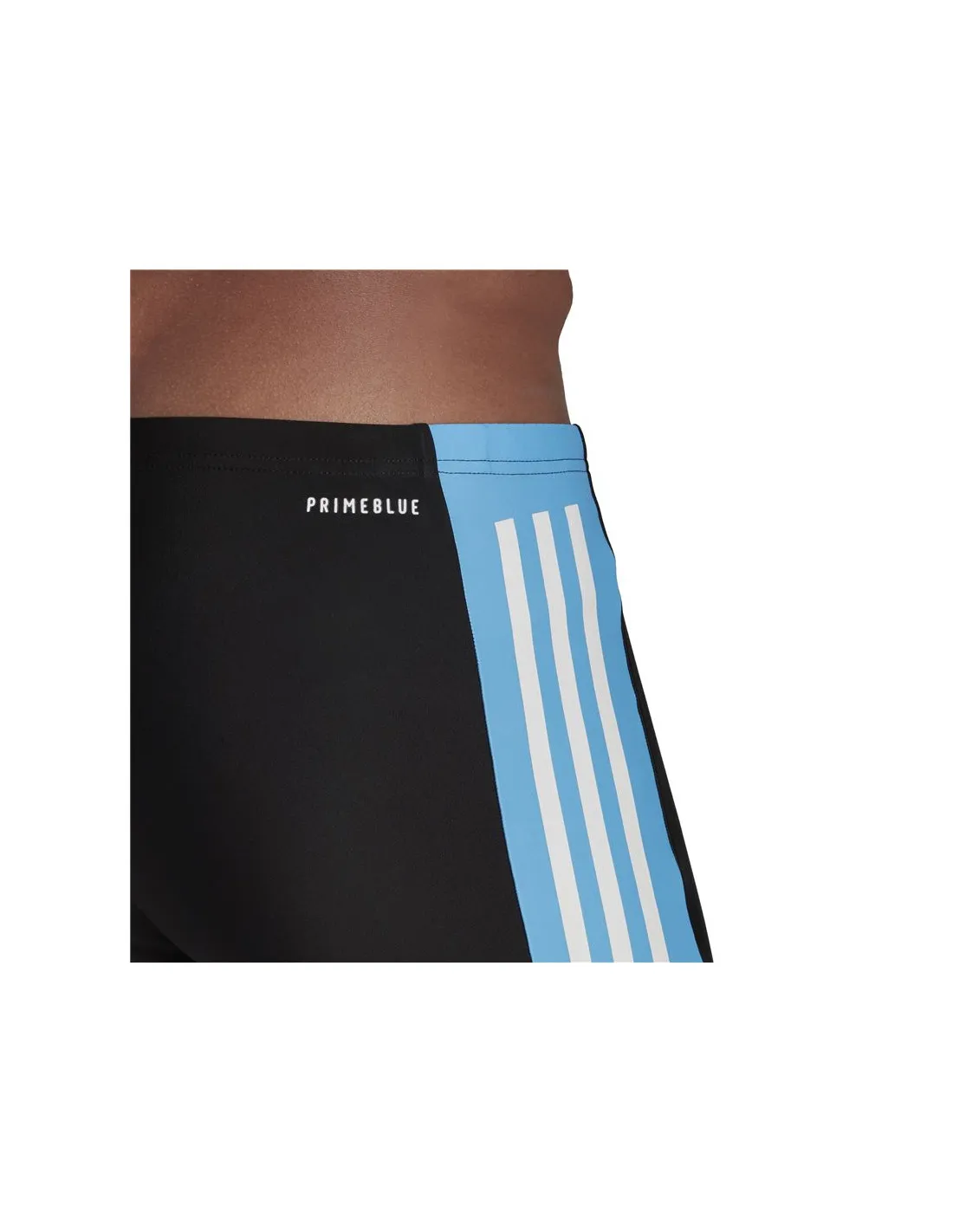 Bañador de natacion adidas Three-second M Black