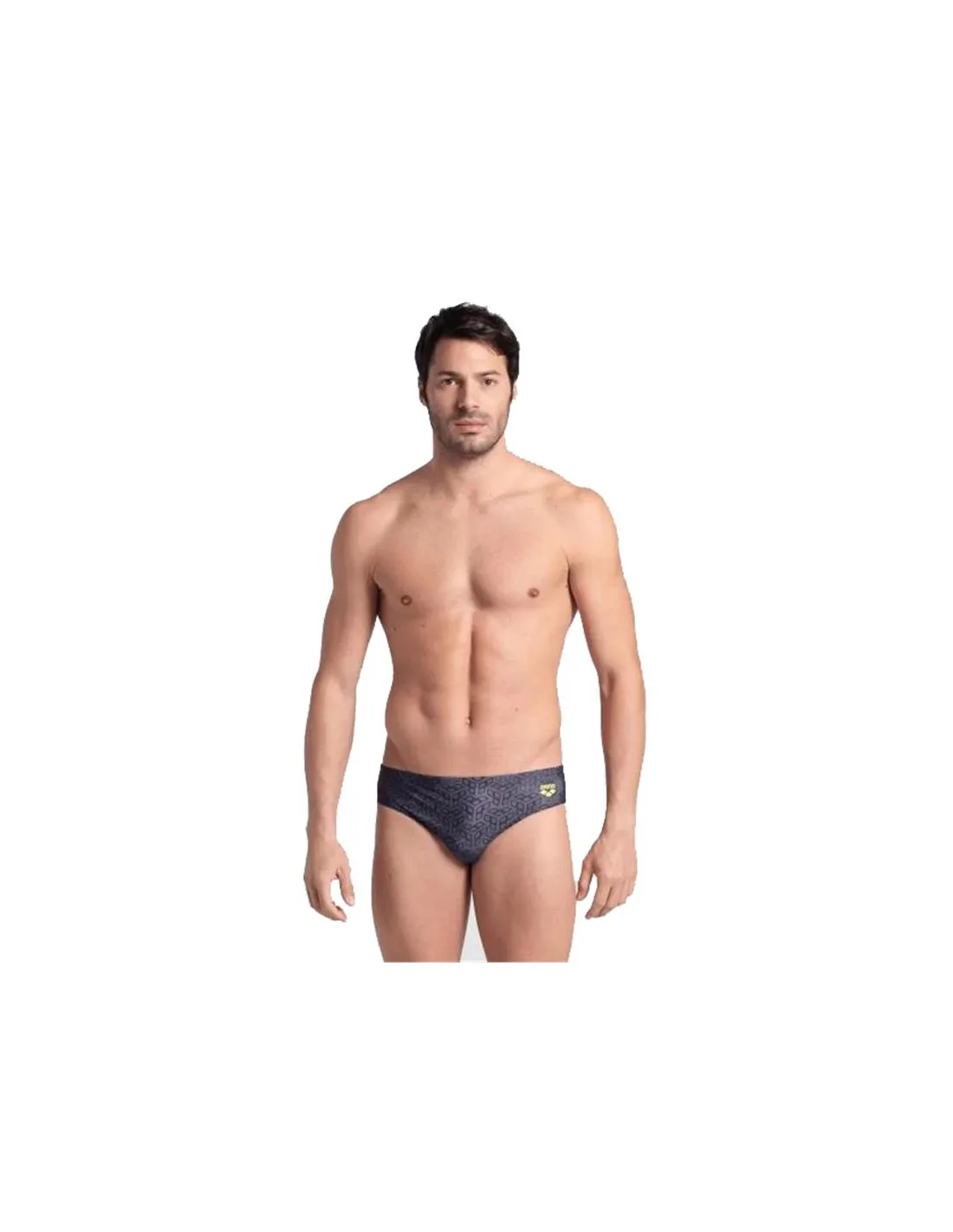 Bañador de Natación Arena Camo Kikko Hombre Negro Multi