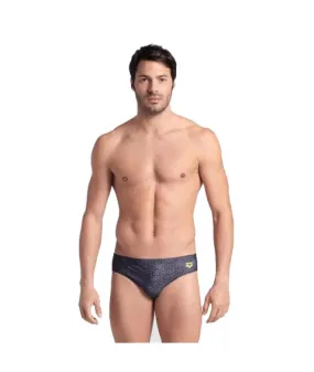 Bañador de Natación Arena Camo Kikko Hombre Negro Multi