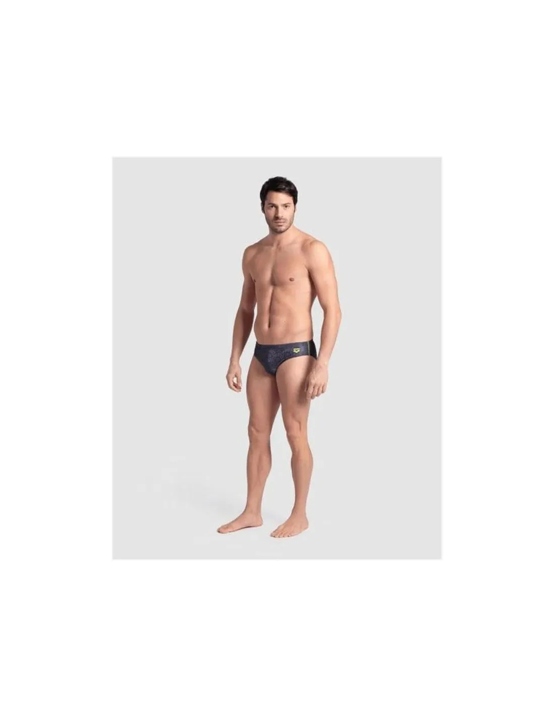 Bañador de Natación Arena Camo Kikko Hombre Negro Multi