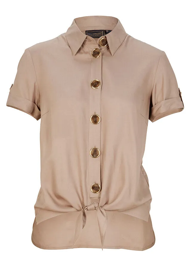 Blusa taupe