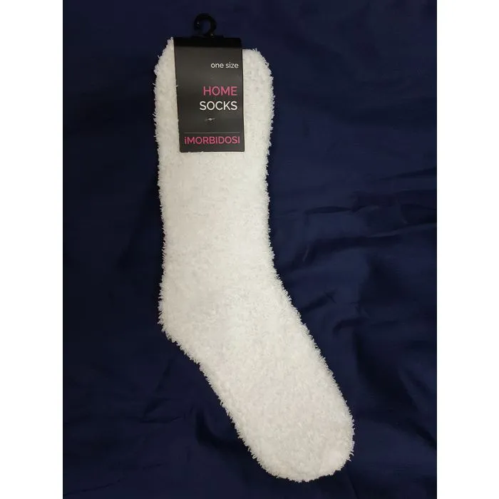 Calcetines mujer iMorbidosi suaves HS960 HS04 Blanco