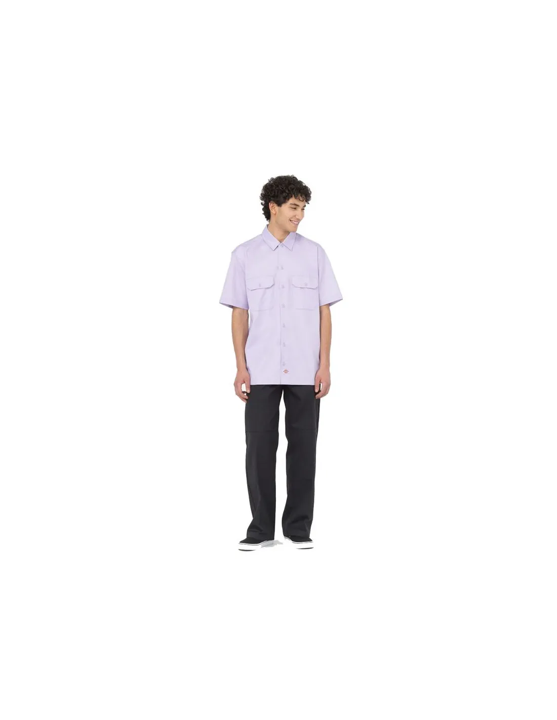 Camisa Dickies Work Rec Morada Hombre