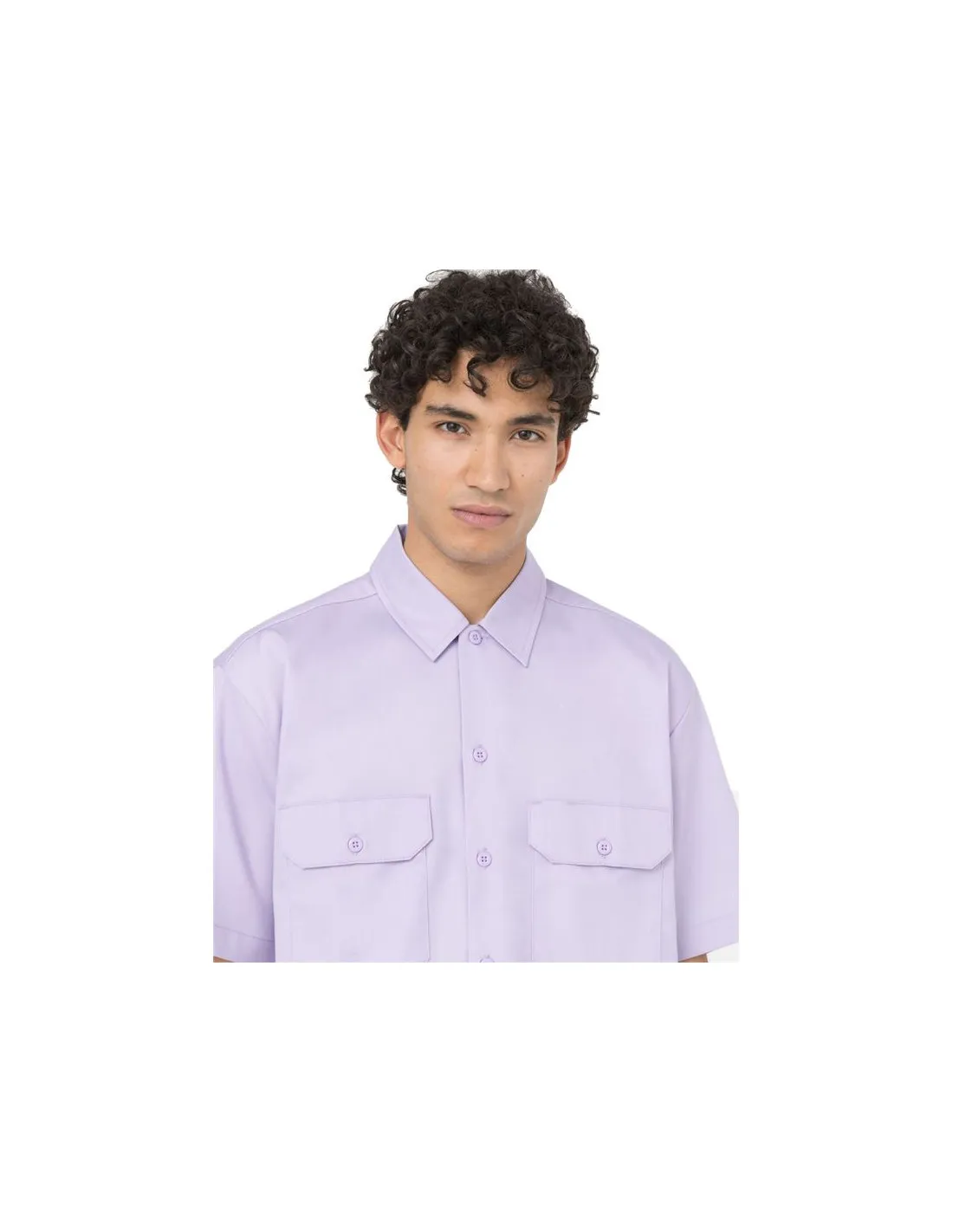 Camisa Dickies Work Rec Morada Hombre