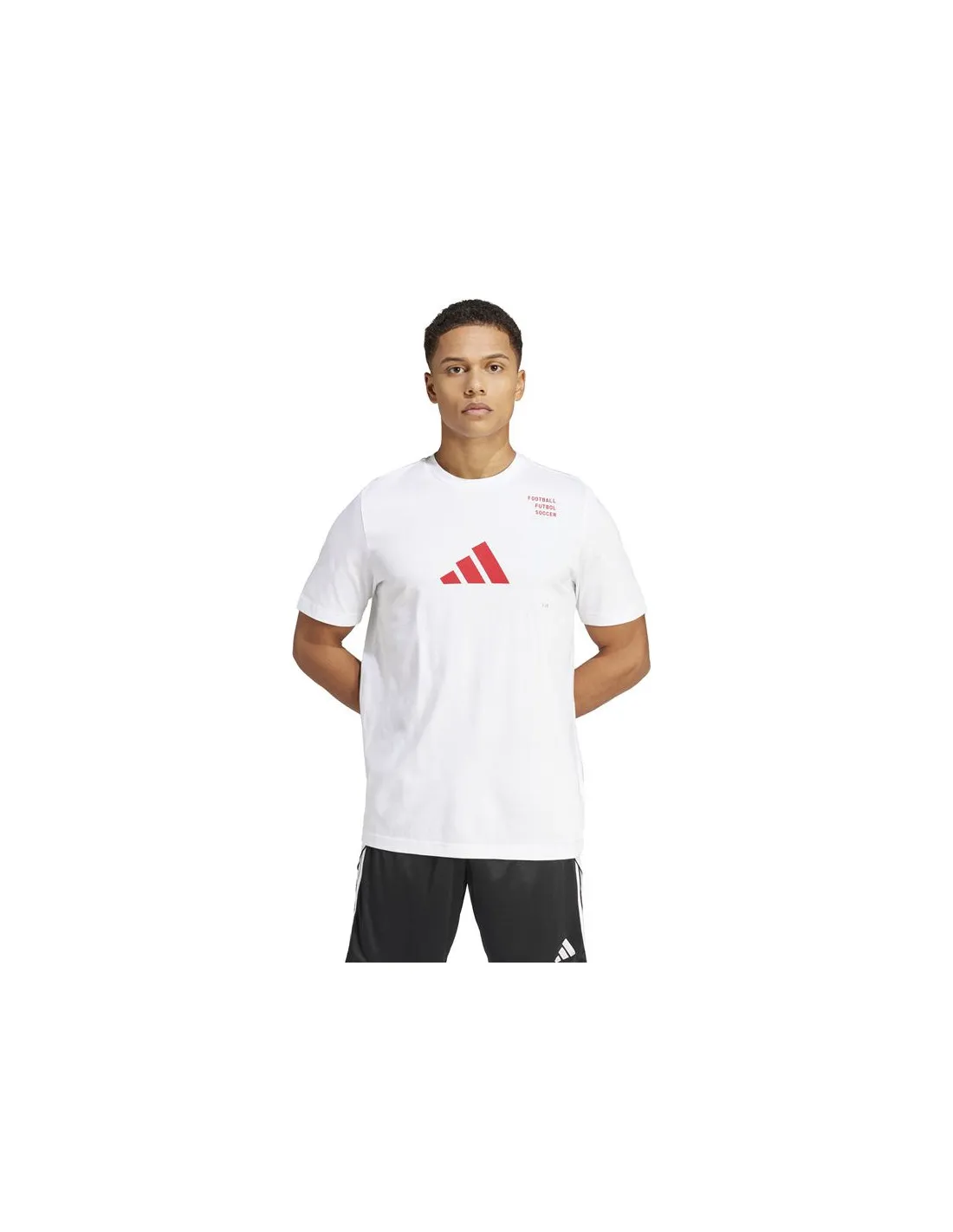 Camiseta adidas Category Hombre Blanco