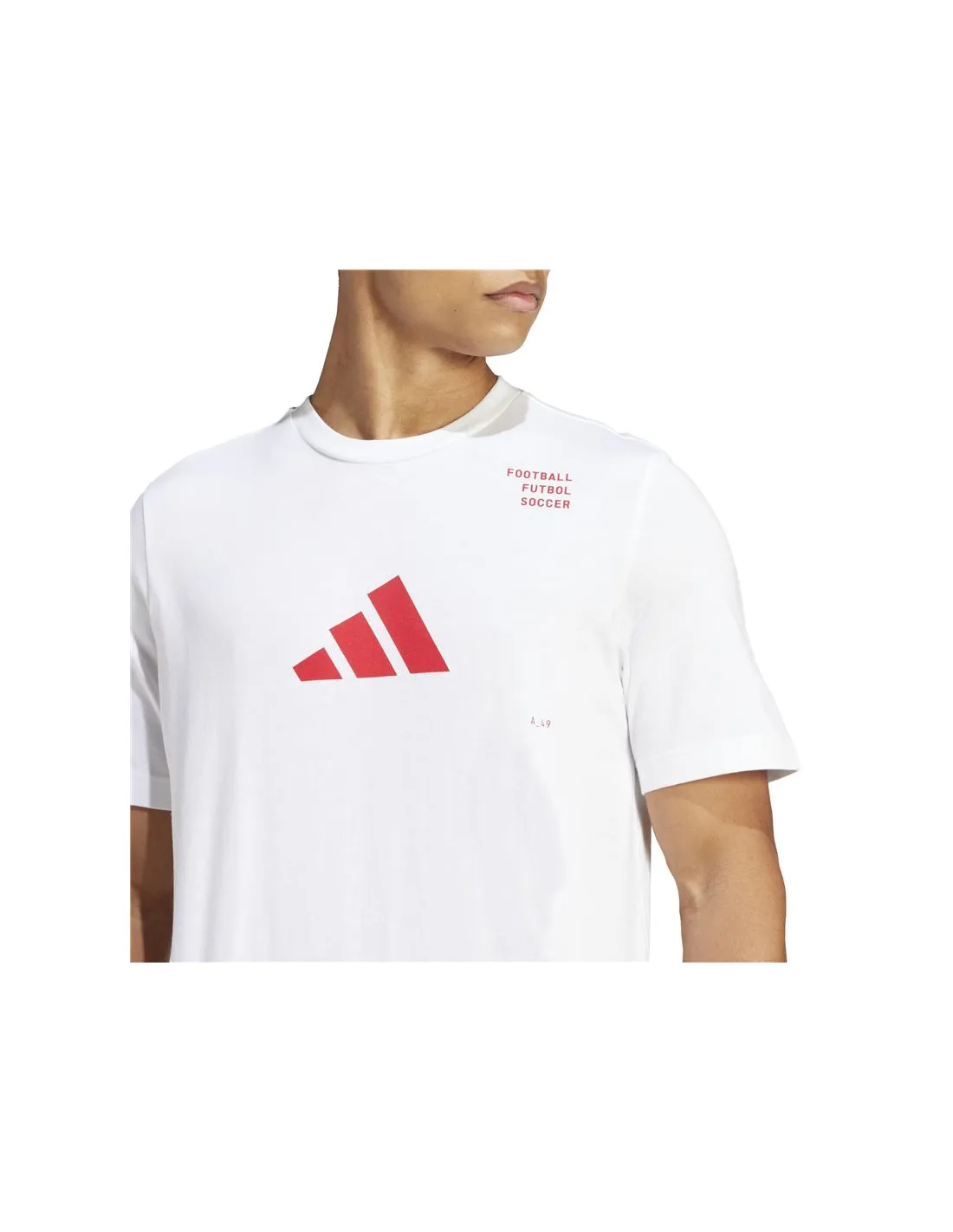 Camiseta adidas Category Hombre Blanco