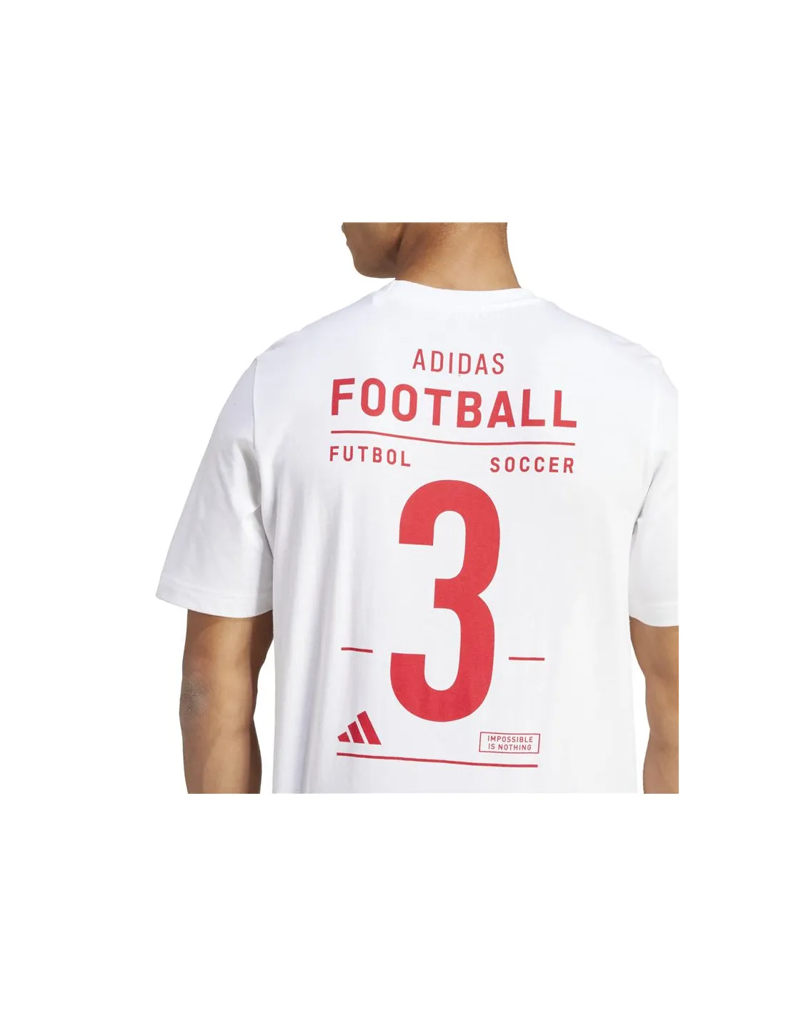 Camiseta adidas Category Hombre Blanco