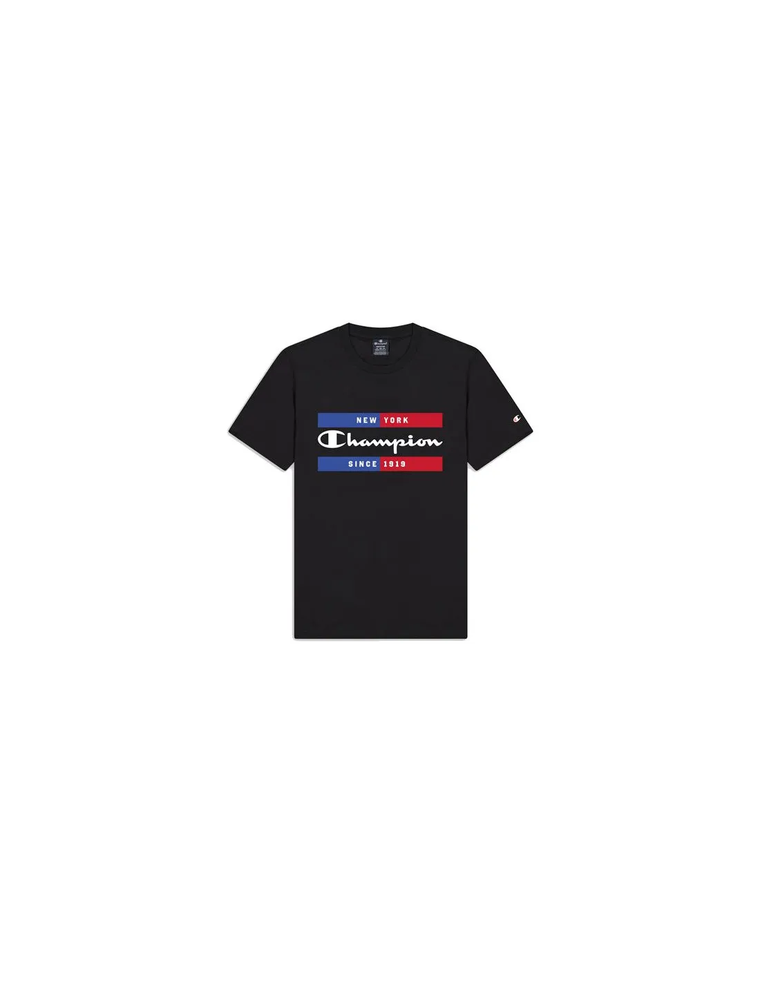 Camiseta Champion Crewneck Negro Hombre