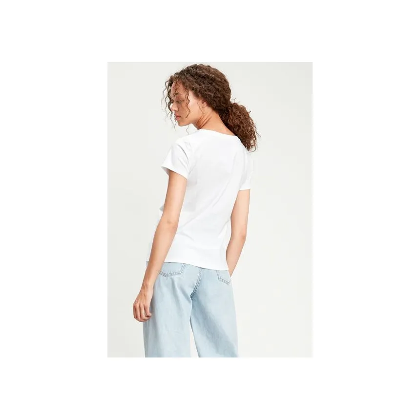 Camiseta Cuello Pico Levis The Perfect Para Mujer