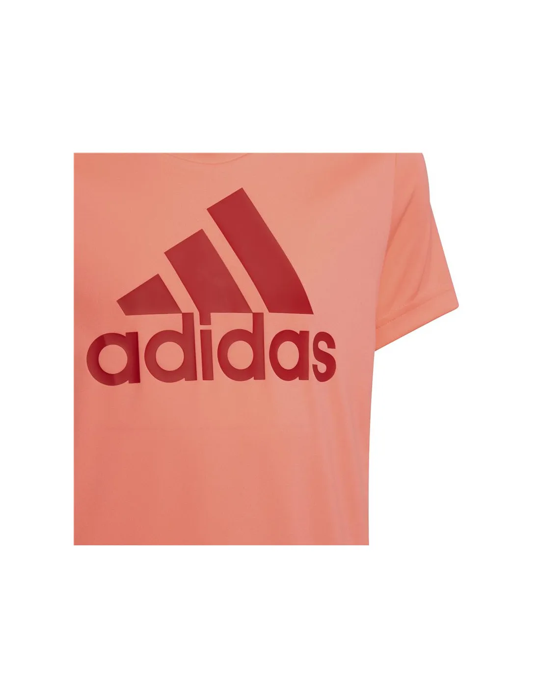 Camiseta de fitness adidas Designe To Move Girls Acid Red