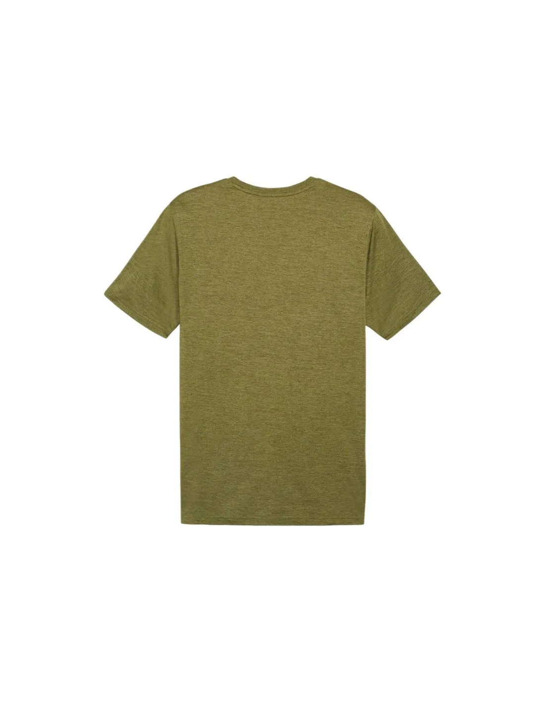 Camiseta de Fitness Puma TRAIN FAV HEATHER Verde Oliva Hombre