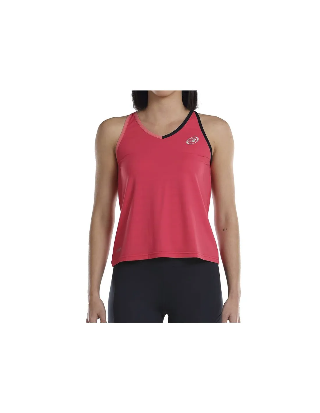 Camiseta de Pádel Bullpadel Uncia Frambuesa Mujer