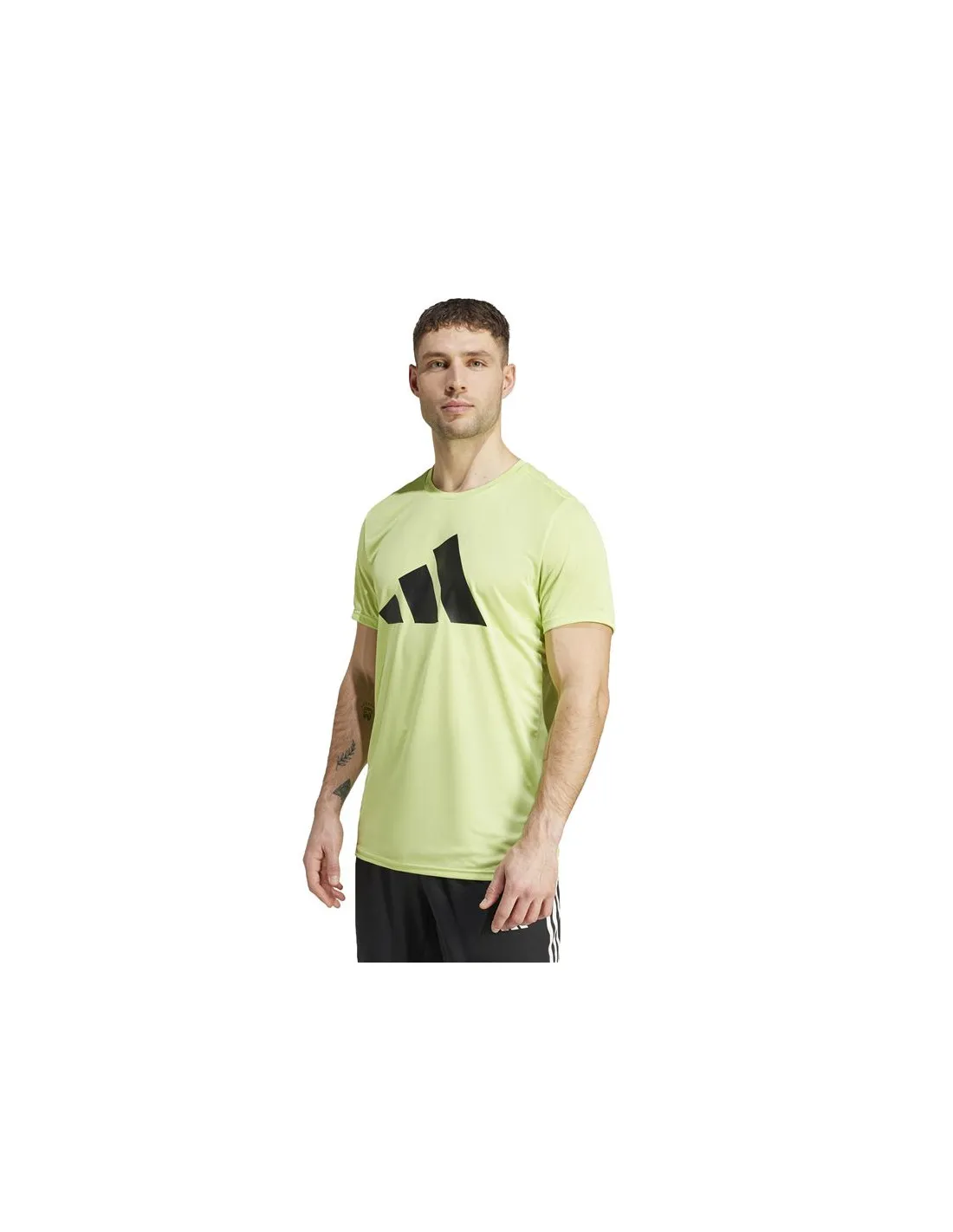 Camiseta de Running adidas Run It Hombre Amarillo