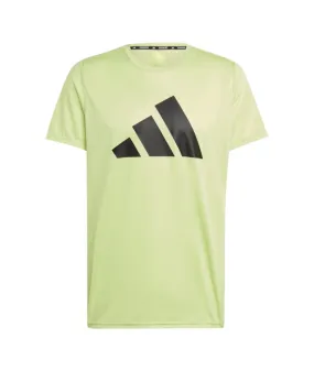 Camiseta de Running adidas Run It Hombre Amarillo