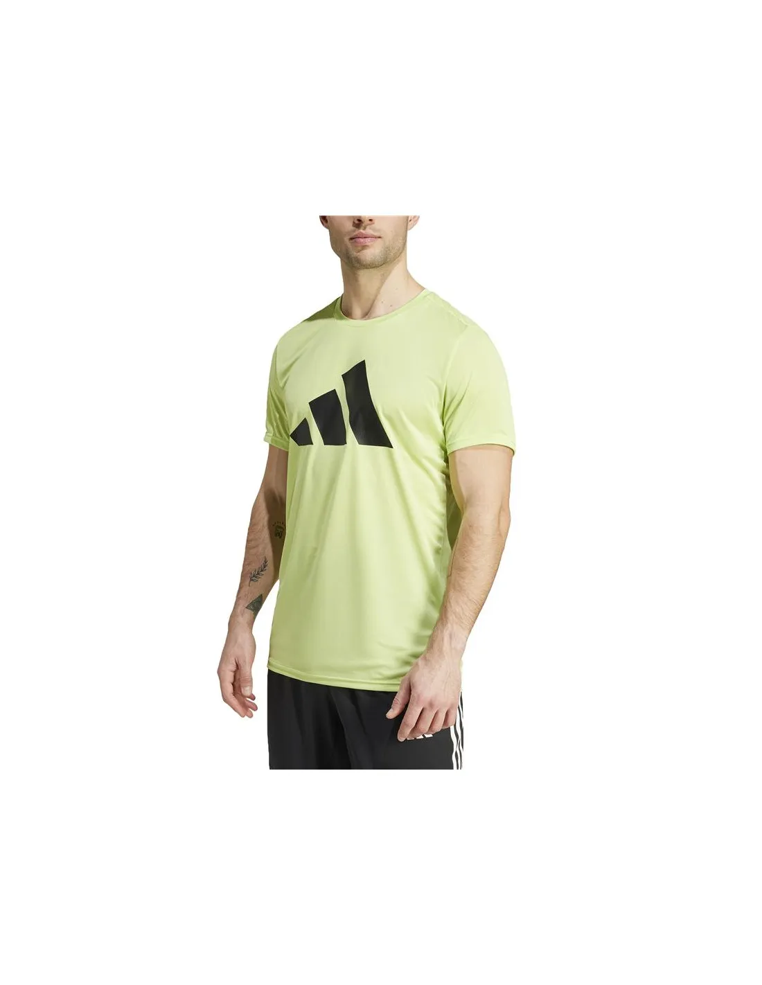 Camiseta de Running adidas Run It Hombre Amarillo