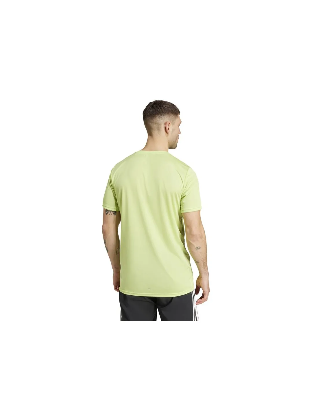 Camiseta de Running adidas Run It Hombre Amarillo