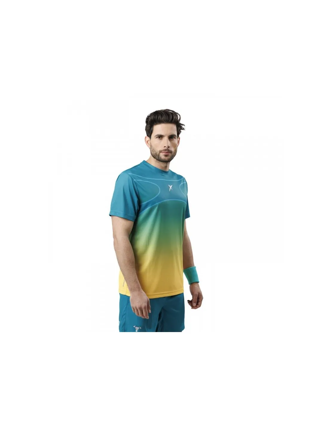 Camiseta Drop Shot Alsai Campa Verde