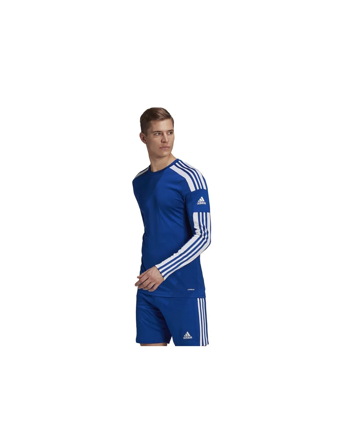 Camiseta manga larga de fútbol adidas Squadra 21 M Blue/White