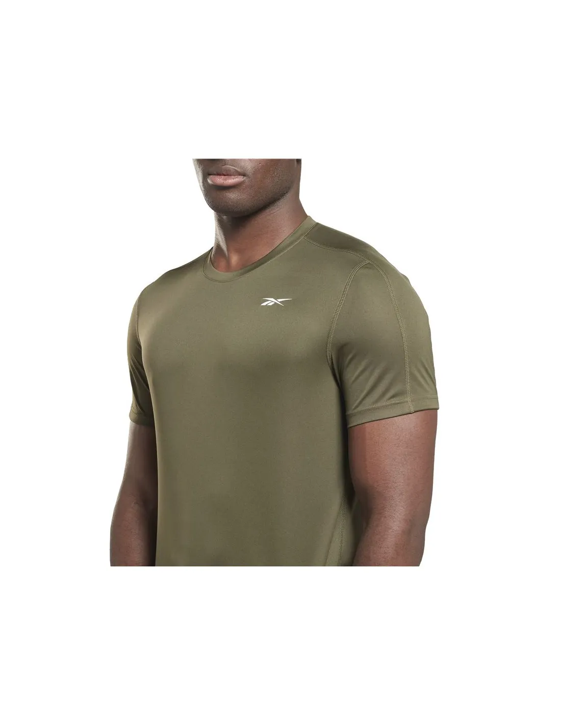 Camiseta Reebok Training Tech Hombre Green