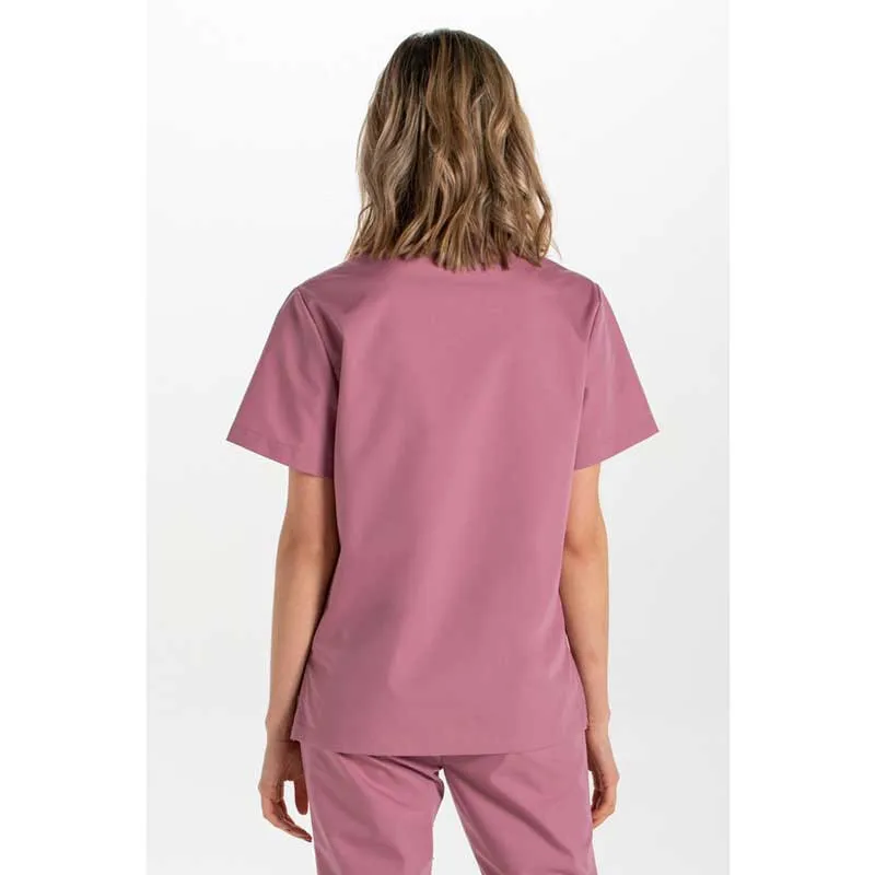 Camisola pijama sanitaria rosa nude unisex - Dyneke