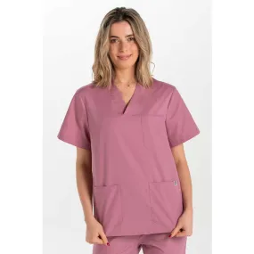 Camisola pijama sanitaria rosa nude unisex - Dyneke