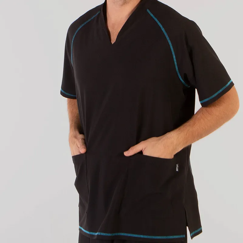 Camisola unisex Gari negra de microfibra 360 - Gary's