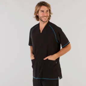 Camisola unisex Gari negra de microfibra 360 - Gary's