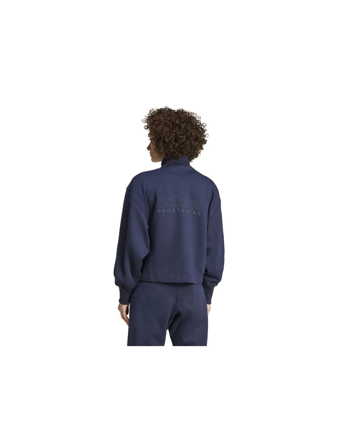 Cazadora adidas All Szn Fleece Graphic Full-Zip Mujer Azul