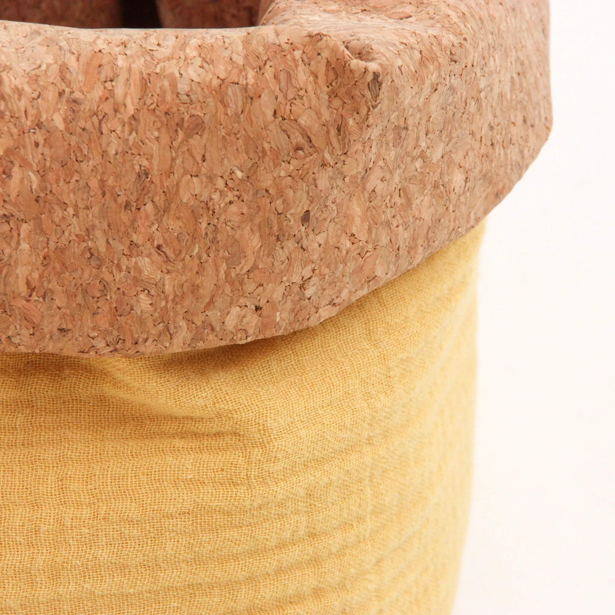 Cesta muselina y corcho Minipicnic x Bibak