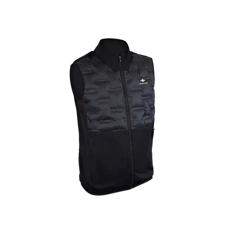 Chaleco softshell de hombre Raidlight Sorona Hybrid (negro)