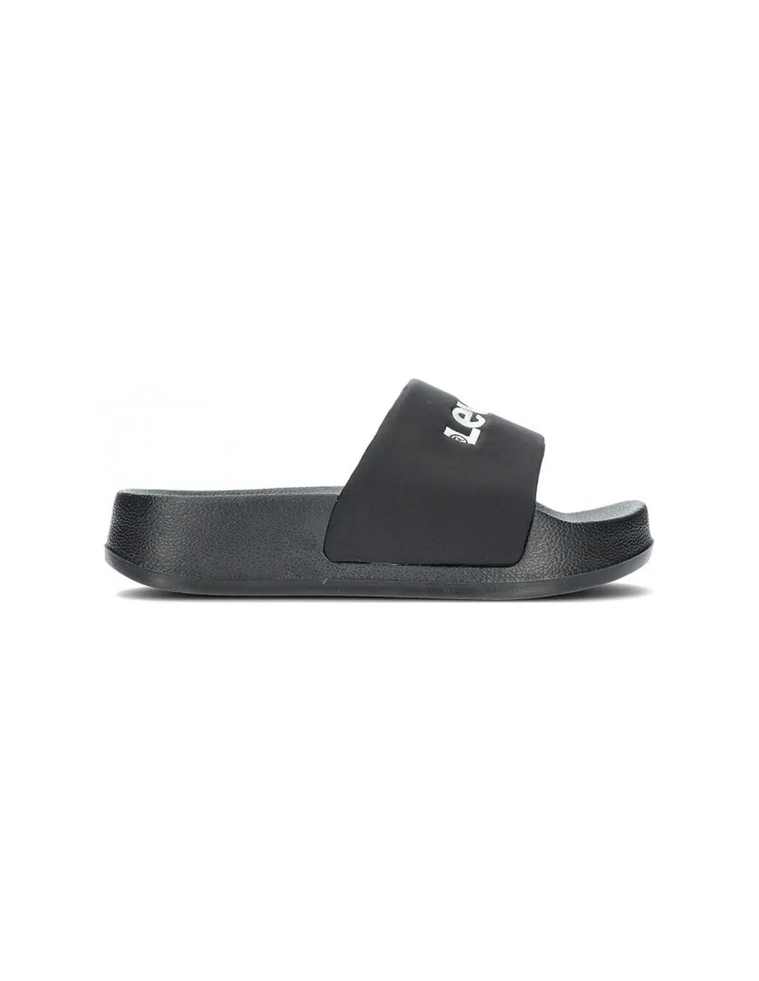 Chanclas Levis June S Bold Padded Mujer Negro