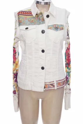 Chaqueta / Abrigo color Blanco - Desigual