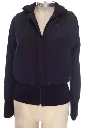 Chaqueta / Abrigo color Negro - Sisley