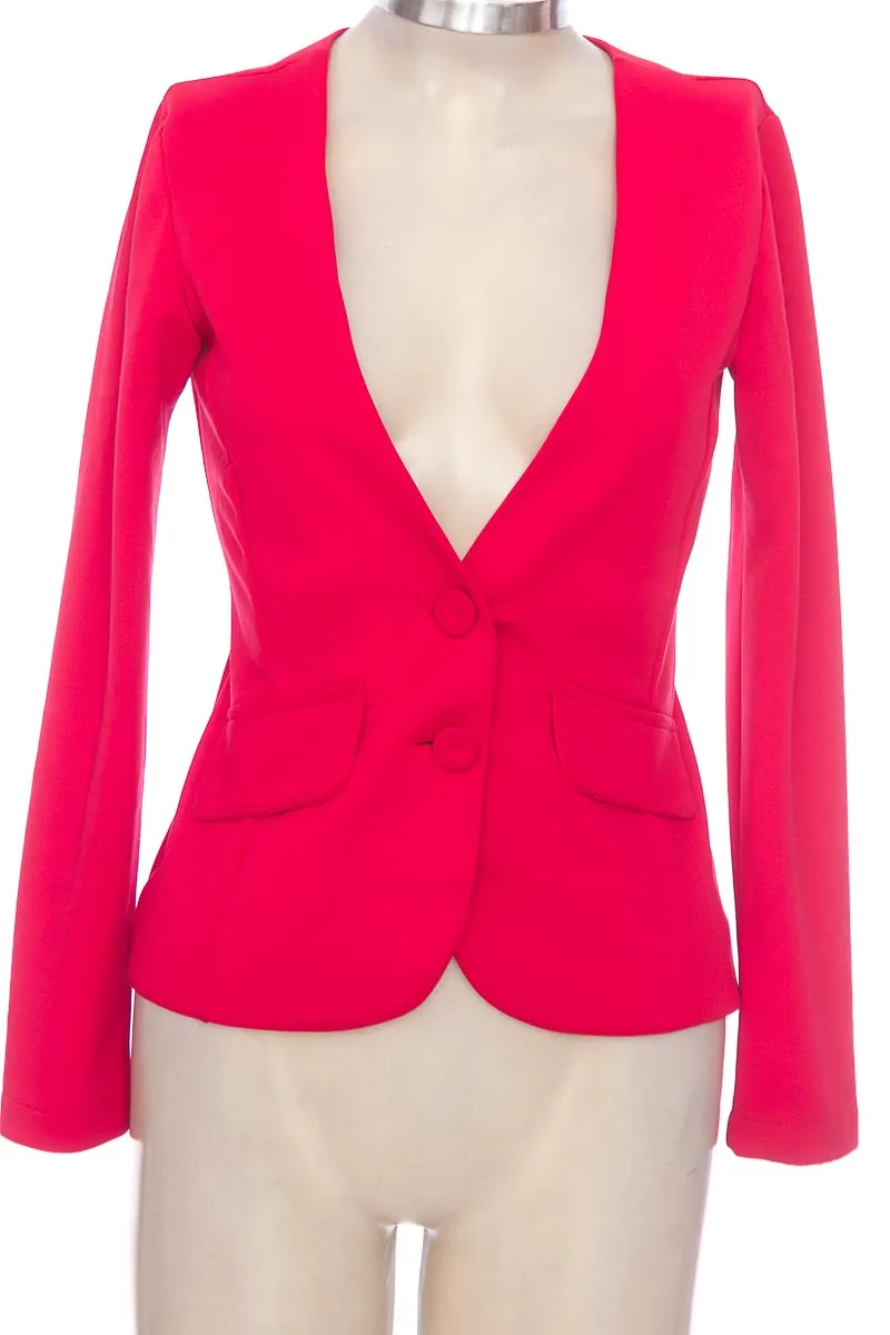 Chaqueta / Abrigo color Rojo - Exss