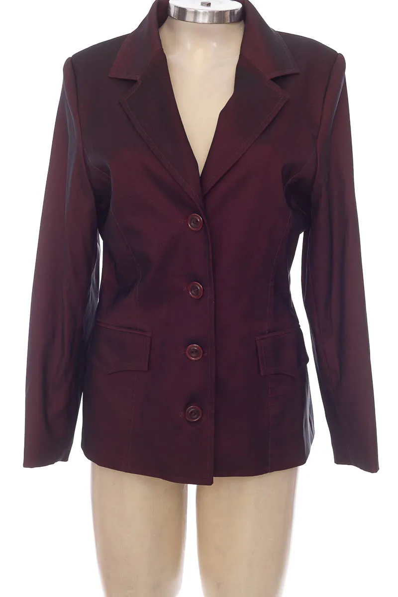 Chaqueta / Abrigo color Vinotinto - Gallery