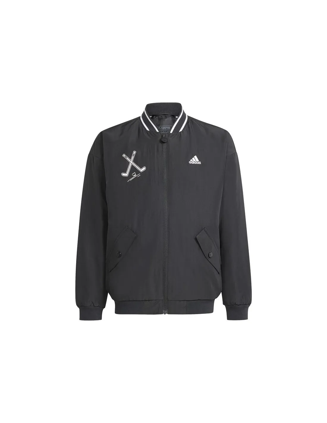 Chaqueta adidas Bluv Wv Infantil Negro