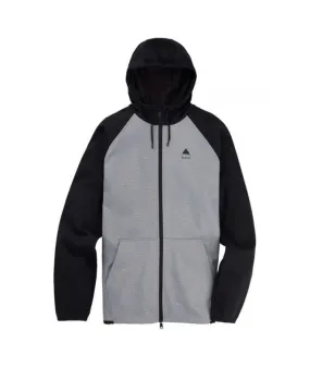 Chaqueta Burton Crown Weatherproof Full-Zip Fleece Hombre Negro