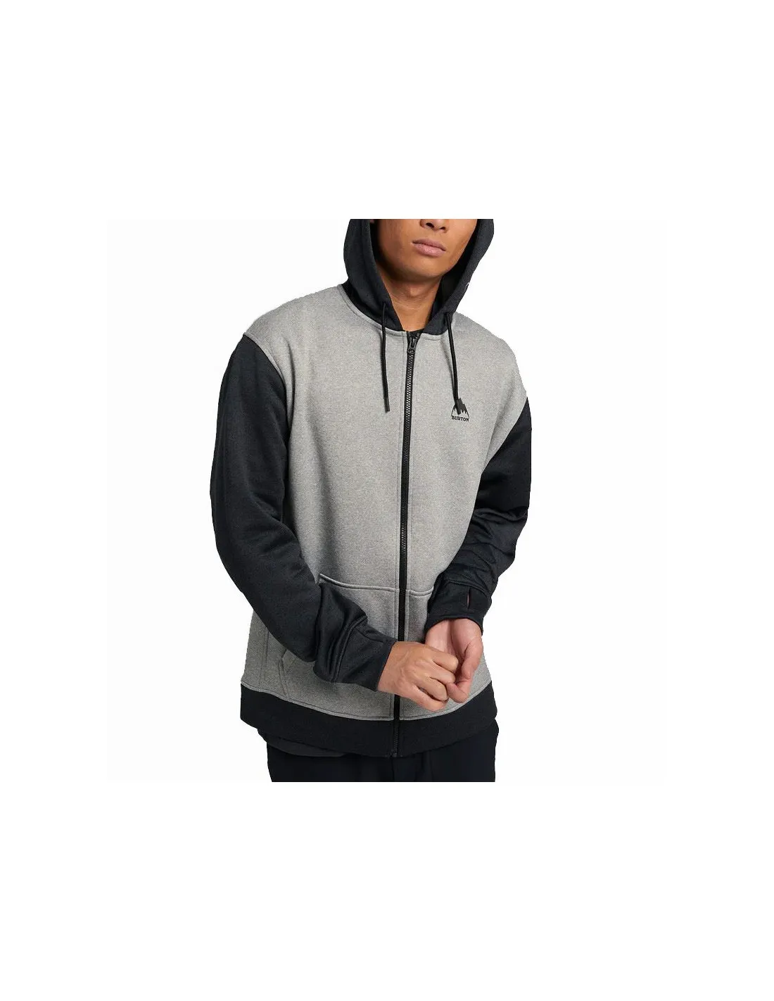 Chaqueta Burton Oak Full-Zip Hombre Gris