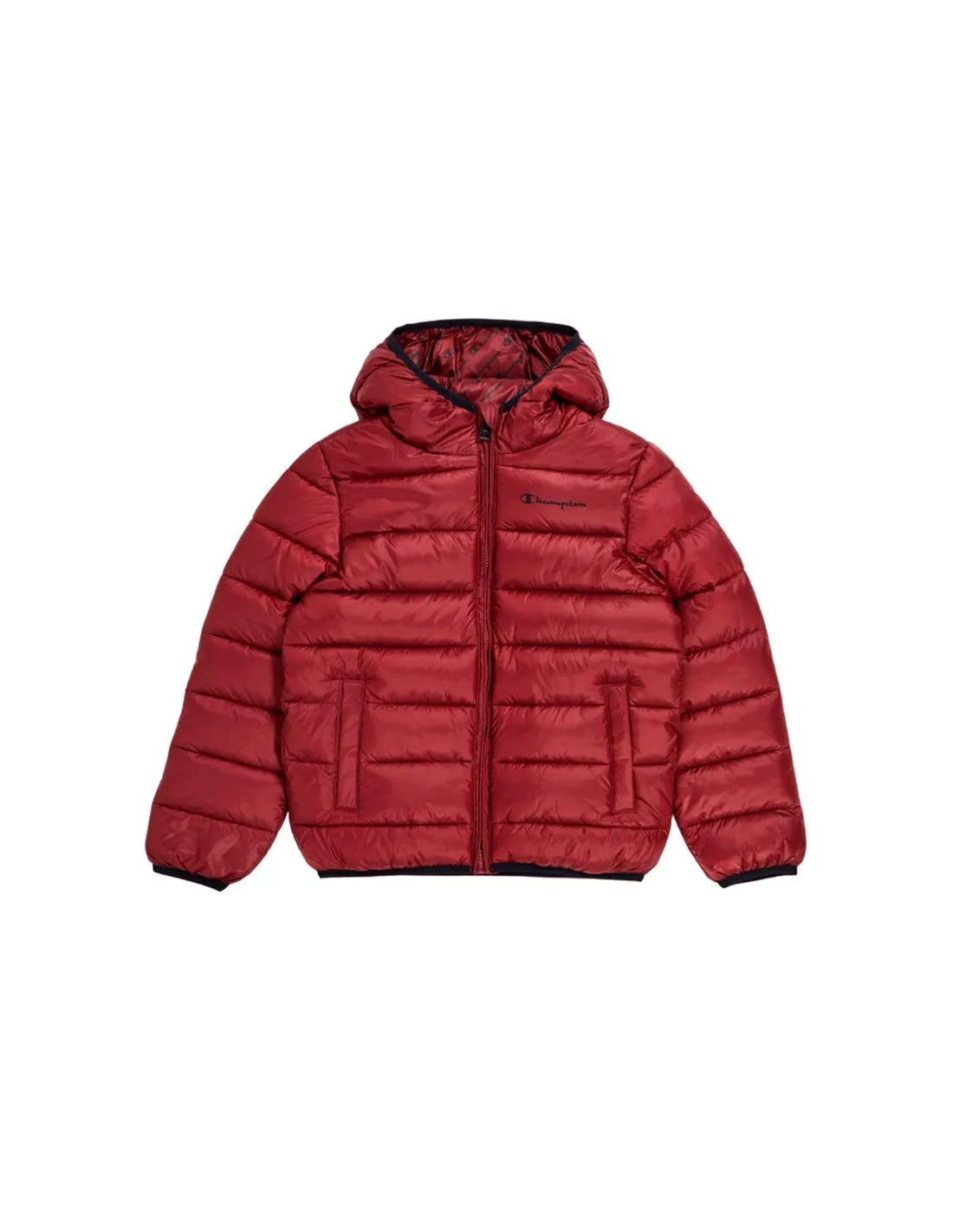 Chaqueta Champion Hooded Legacy Rojo Infantil