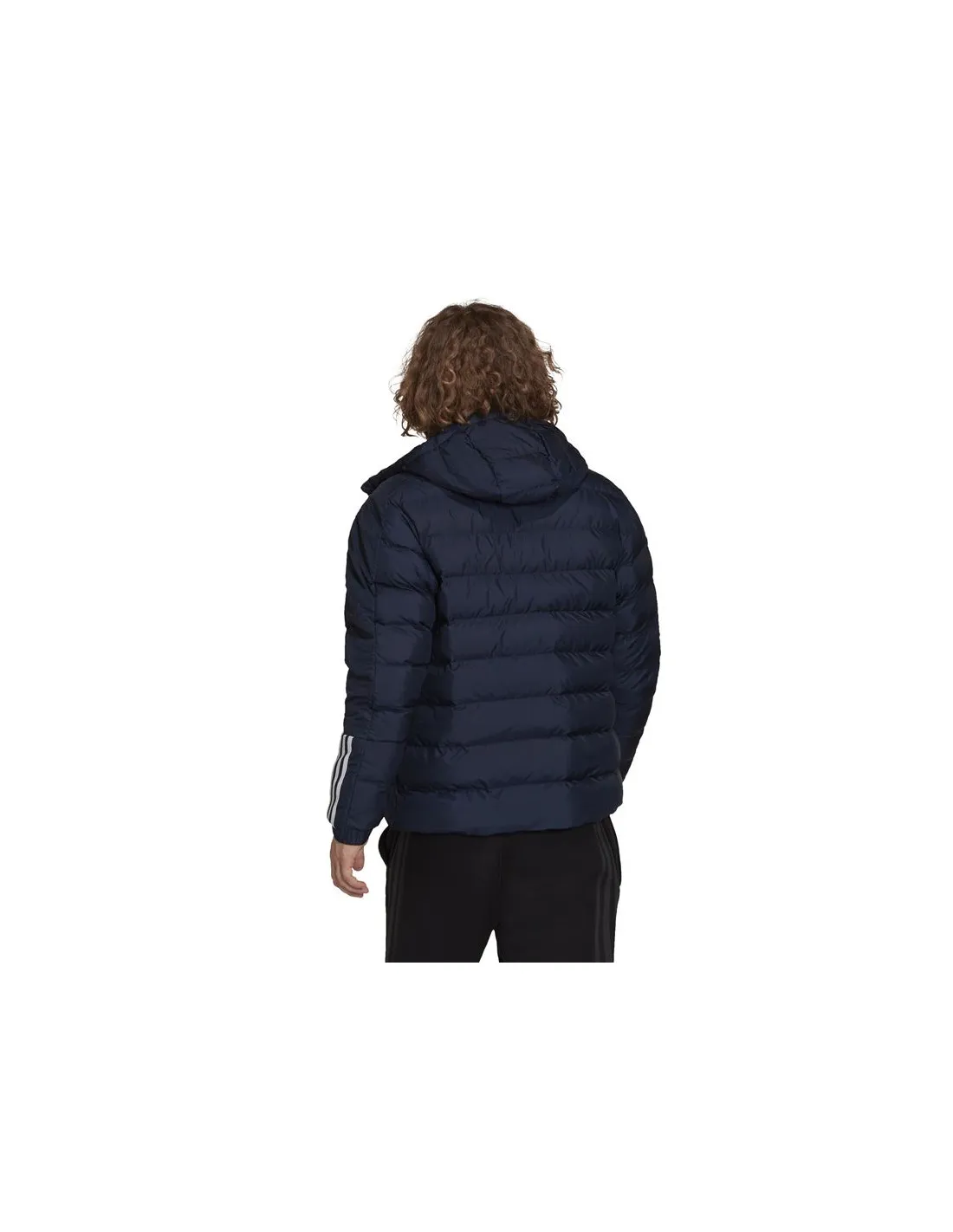 Chaqueta con capucha adidas itavic Midweight 3 Bandas M Legend Ink