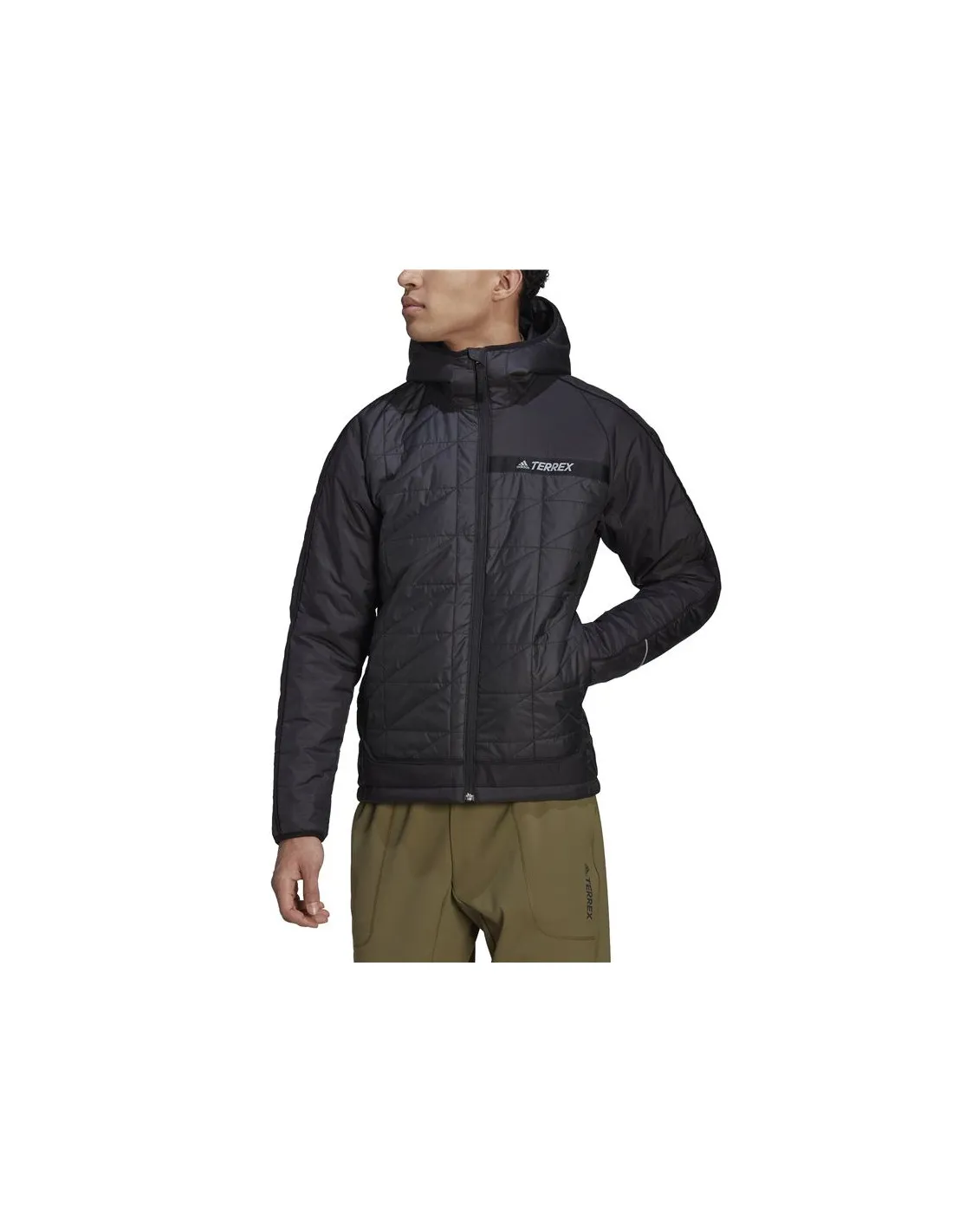 Chaqueta con Capucha adidas Terrex Multi Insulated Hombre BK