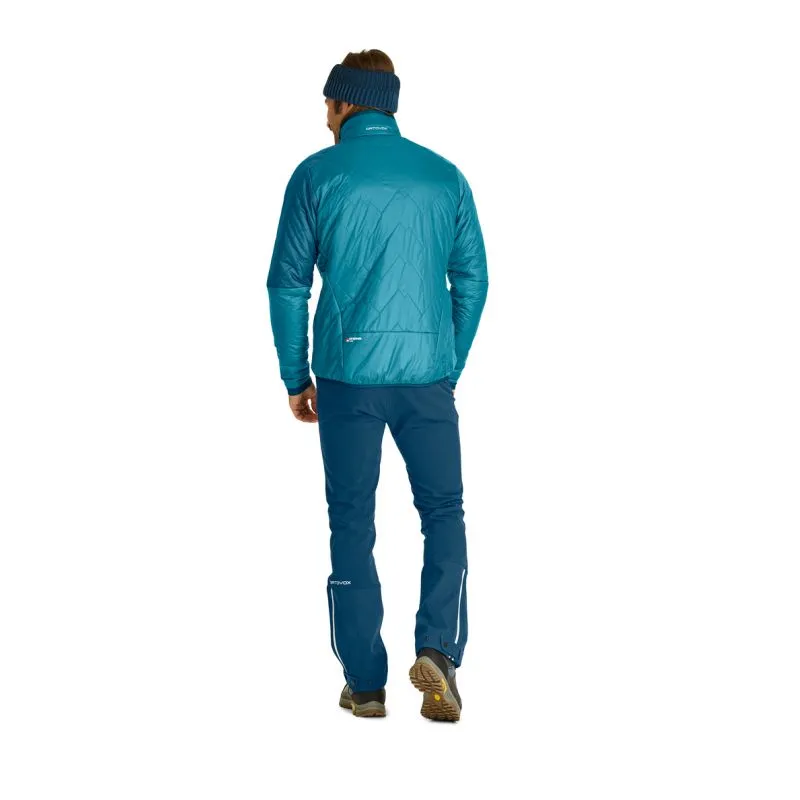 Chaqueta de esquí de travesía para hombre Ortovox SWISSWOOL PIZ VIAL JACKET M (azul montaña)