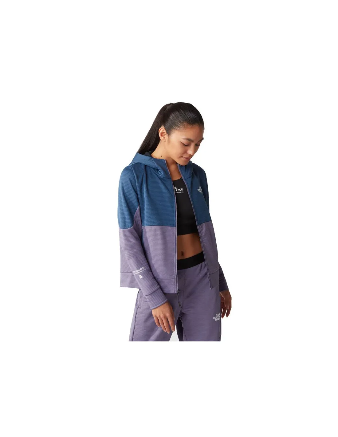 Chaqueta de Montaña The North Face Ma Fleece Morado Mujer