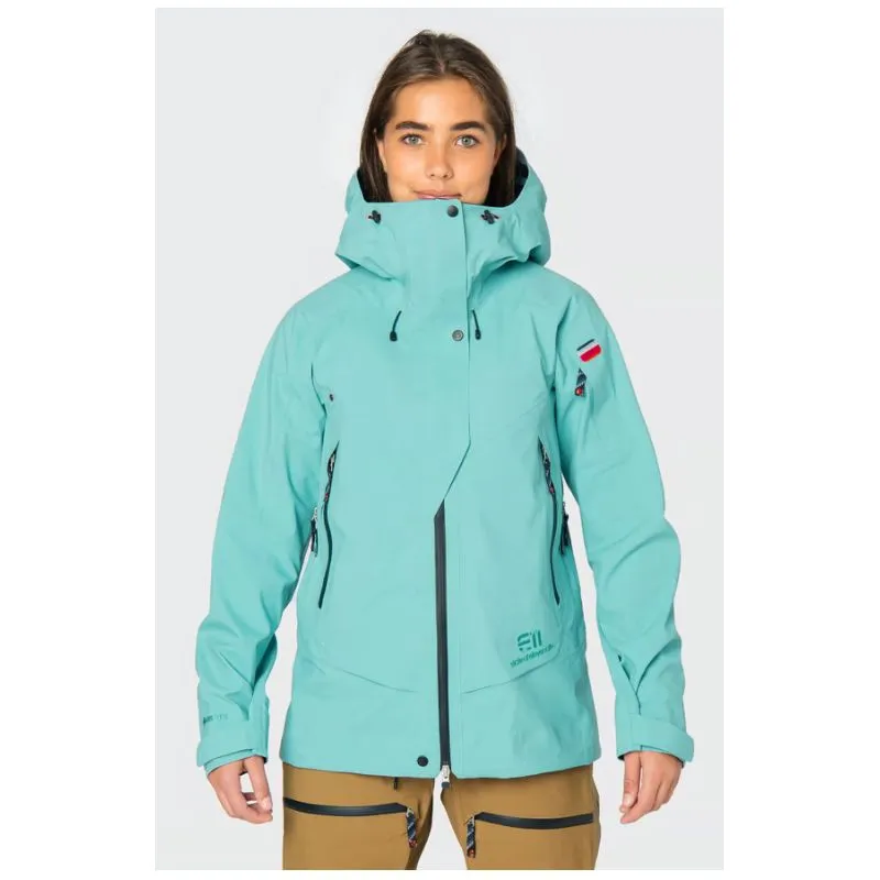 Chaqueta de mujer E11 STATE OF ELEVENATE W Pure Jacket (Miami Blue)