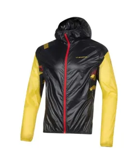 Chaqueta de trail La Sportiva Blizzard Windbreaker Negro  Hombre