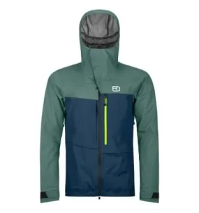 Chaqueta freeride para hombre Ortovox 3L Ravine Shell Jacket M (deep ocean)