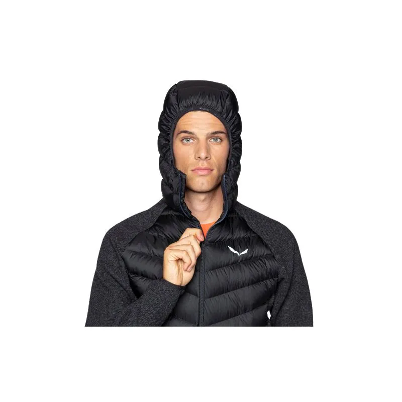 Chaqueta híbrida para hombre Salewa FANES SARNER/RDS DWN (black out)