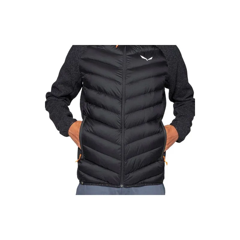 Chaqueta híbrida para hombre Salewa FANES SARNER/RDS DWN (black out)