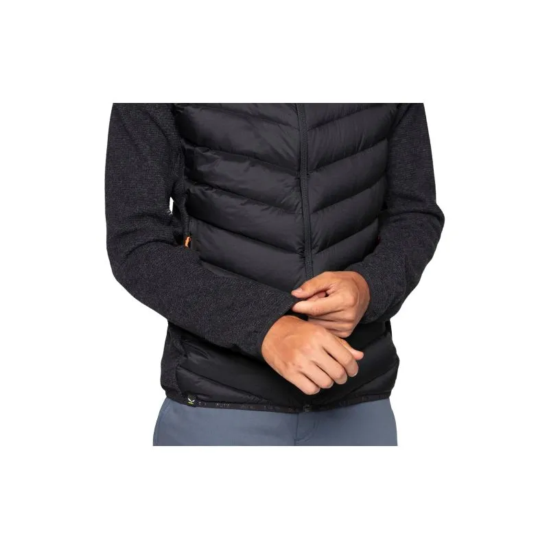 Chaqueta híbrida para hombre Salewa FANES SARNER/RDS DWN (black out)