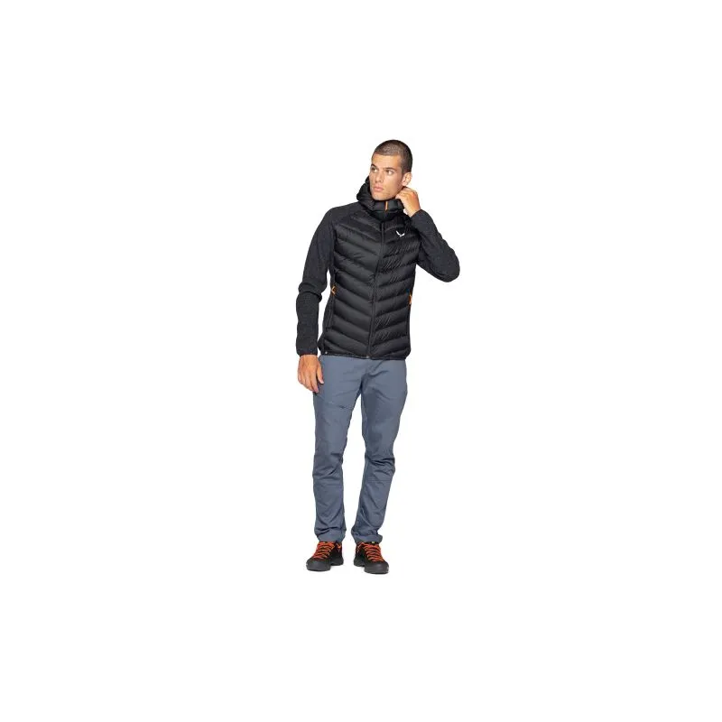 Chaqueta híbrida para hombre Salewa FANES SARNER/RDS DWN (black out)